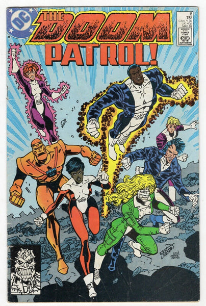 Doom Patrol #8 VINTAGE 1988 DC Comics