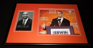 Shaka Smart Signed Framed 12x18 Photo Set Texas