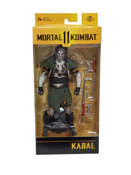 NEW SEALED 2021 McFarlane Mortal Kombat Series 6 Kabal Action Figure