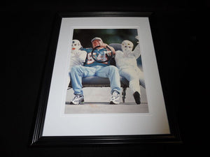 Zach Thomas & Crash Test Dummy Framed 11x14 Photo Display Dolphins