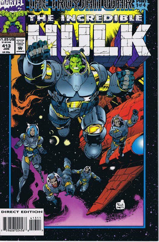 Incredible Hulk #413 ORIGINAL Vintage 1994 Marvel Comics Doomsday Appearance