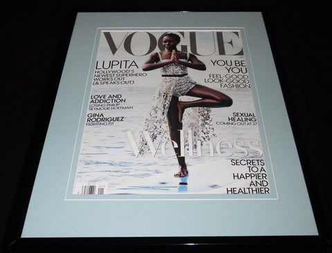 Lupita Nyong'o Framed 11x14 ORIGINAL 2017 Vogue Magazine Cover Black Panther