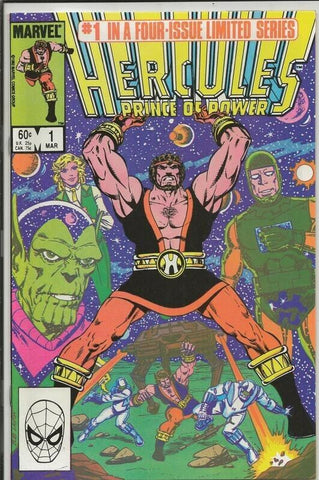 Hercules Prince of Power #1 ORIGINAL Vintage 1984 Marvel Comics 