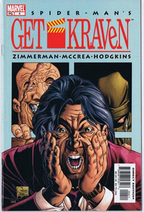 Get Kraven #4 Home Alone Homage Cover ORIGINAL Vintage 2002 Marvel Comics 