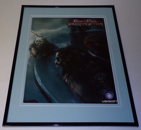 Prince of Persia Warrior Within 2004 Framed 11x14 ORIGINAL Advertisement