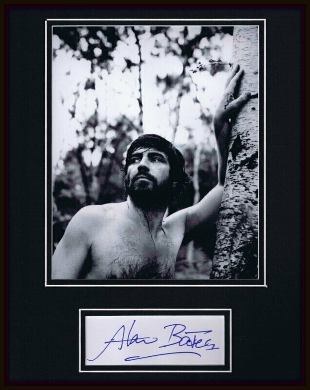 Alan Bates Signed Framed 11x14 Photo Display 