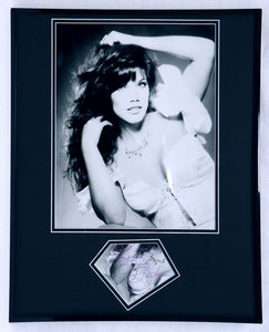 Barbi Benton Signed Framed 16x20 Photo Display