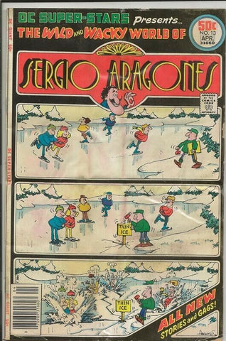 DC Super Stars #13 ORIGINAL Vintage 1977 DC Comics Sergio Aragones