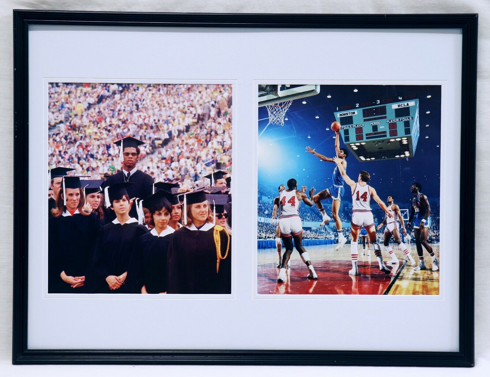 Kareem Abdul Jabbar Lew Alcindor UCLA Framed 18x24 Photo Set