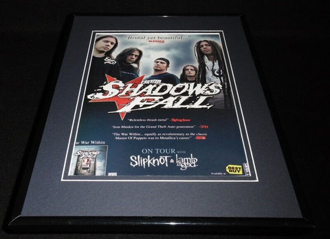 Shadows Fall 2005 Framed 11x14 ORIGINAL Vintage Advertisement 