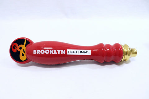 ORIGINAL Vintage Brooklyn Brewery Red Sumac Ale Beer Keg Tap Handle