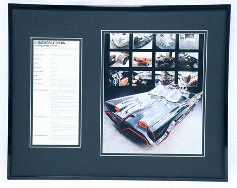 The Batmobile Framed 16x20 Photo Display Batman