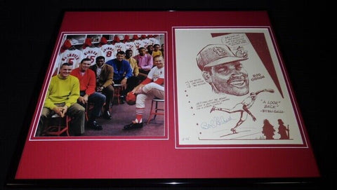 Bob Gibson Signed Framed 16x20 Photo Display Cardinals