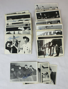 1964 Topps Beatles B/W Trading Cards Partial Set Lot 81 Cards / 46 of 165 in Set