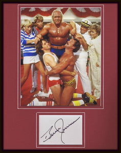 Bruce Caitlyn Jenner Signed Framed 11x14 Photo Display Love Boat w/ Hogan