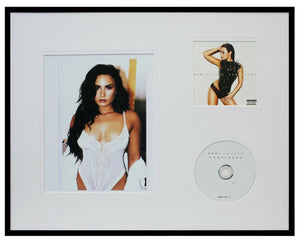 Demi Lovato Framed 16x20 Confident CD & Photo Display