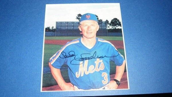 1986 New York Mets World Series Champs Team Signed Framed 16x20 Photo Display