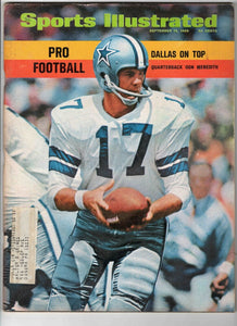 Sep 16 1968 Sports Illustrated Magazine Don Meredith Cowboys