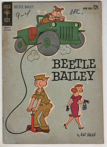 Beetle Bailey #39 VINTAGE 1962 Gold Key GGA Mort Walker