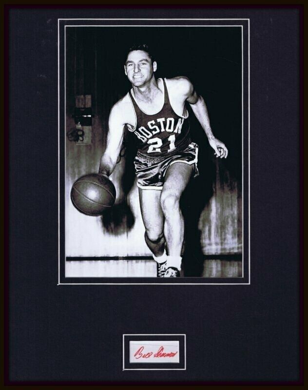 Bill Sharman Signed Framed 11x14 Photo Display JSA Lakers