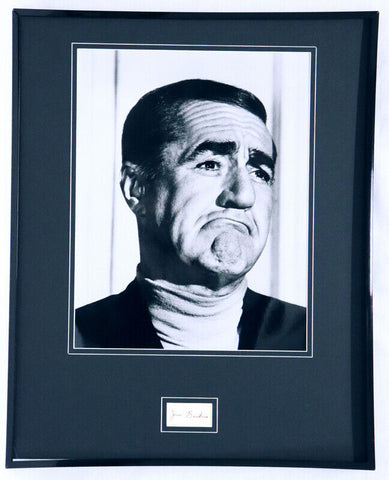 Jim Backus Signed Framed 16x20 Photo Display JSA Gilligan's Island Mr Magoo 