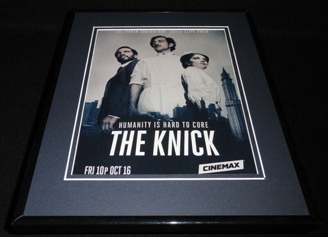 The Knick 2015 Cinemax Framed 11x14 ORIGINAL Vintage Advertisement Clive Owen