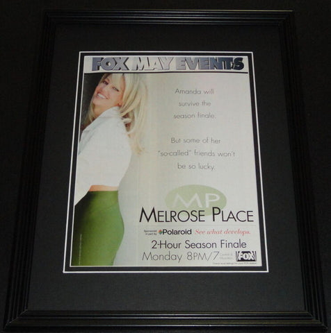 Melrose Place 1997 Framed 11x14 ORIGINAL Vintage Advertisement Heather Locklear