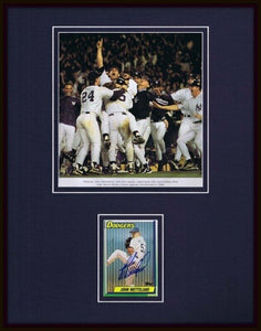 John Wetteland Signed Framed 11x14 Photo Display Yankees 1996 World Series