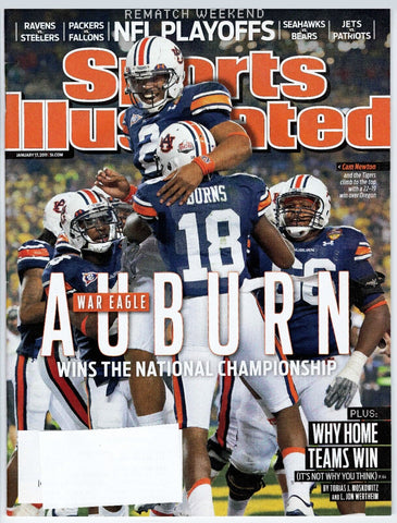 VINTAGE Jan 17 2011 Sports Illustrated Magazine Auburn National Champs