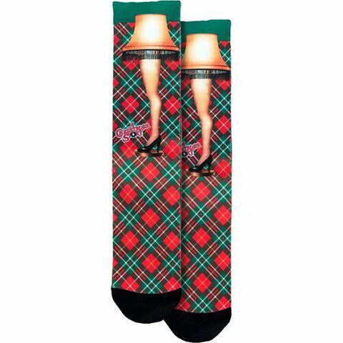 NWT 2021 A Christmas Story Leg Lamp Socks Polyester One Size Fits Most