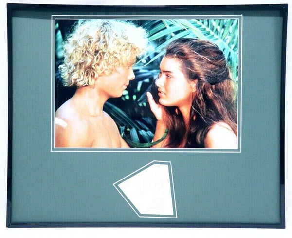 Christopher Atkins Signed Framed 16x20 Photo Display JSA Blue Lagoon