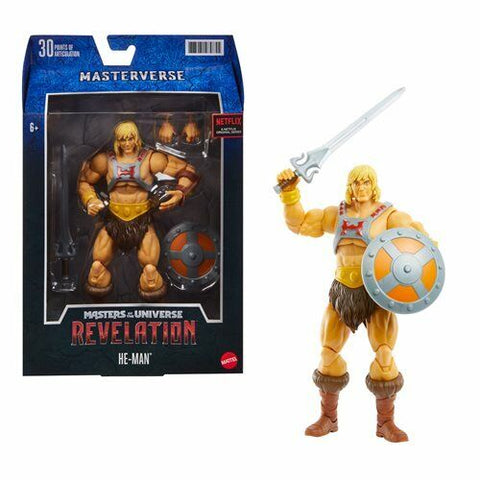 NEW SEALED Masters of the Universe Masterverse Revelation He-Man Action Figure