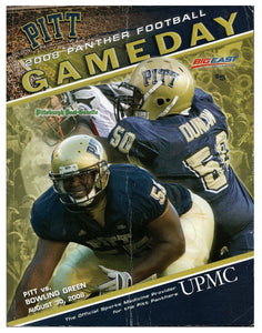 Aug 30 2008 Bowling Green vs Pitt Panthers Program LeSean McCoy