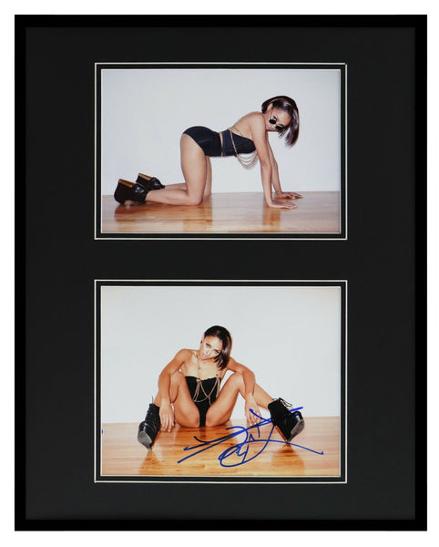 Kat Graham Signed Framed 16x20 Photo Set AW Vampire Diaries