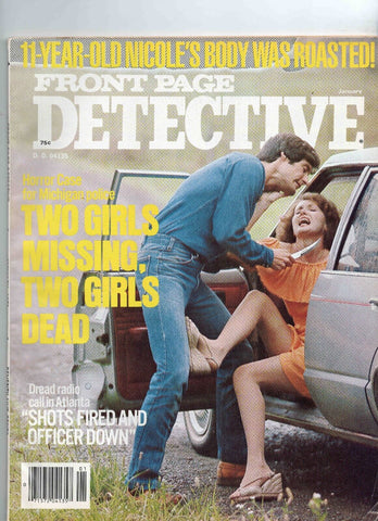 VINTAGE Jan 1979 Front Page Detective Magazine GGA