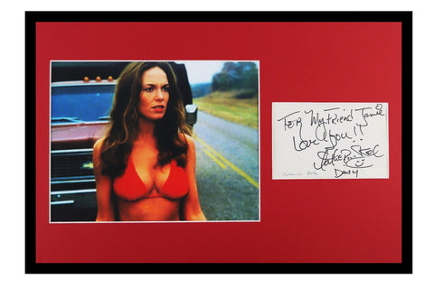 Catherine Bach VINTAGE Signed Framed 11x17 Photo Display JSA Dukes of Hazzard