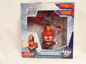 NEW SEALED Marvel Avengers Captain Marvel Levitating Hero Flies Up to 15 Feet!