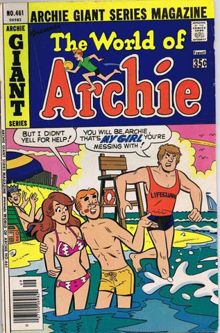 Archie Giant Series #461 ORIGINAL Vintage 1977 Archie Comics GGA Bikini  