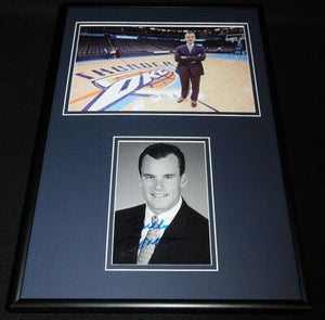 Billy Donovan Signed Framed 12x18 Photo Display Thunder Florida