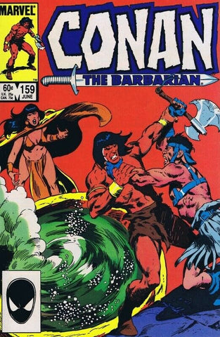 Conan the Barbarian #159 ORIGINAL Vintage 1984 Marvel Comics 