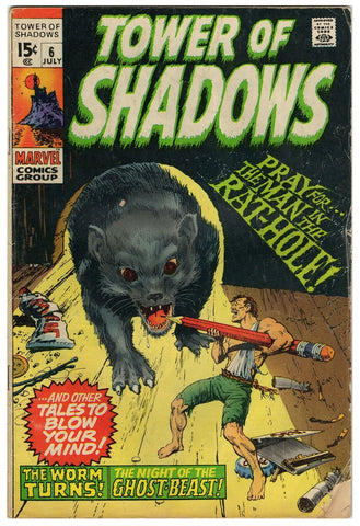 Tower of Shadows #6 ORIGINAL Vintage 1970 Marvel Comics 