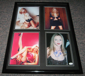 Heather Graham Signed Framed 18x24 Photo Set JSA The Hangover Boogie Nights