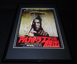 Escape From Alcatraz Japanese 11x17 Framed Repro Poster Display Clint Eastwood