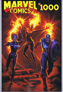 2019 Marvel Comics #1000 Greg Hildebrandt Variant Cover Captain America