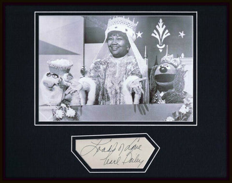 Pearl Bailey Signed Framed 11x14 Photo Display Muppet Show w/ Rowlf