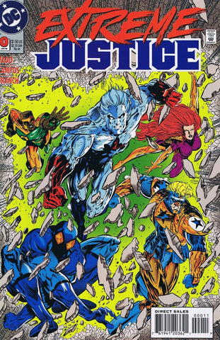 Extreme Justice #0 ORIGINAL Vintage 1995 DC Comics 