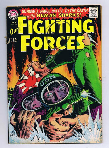 Our Fighting Forces #93 ORIGINAL Vintage 1965 DC Comics 