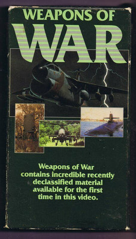 Weapons of War VINTAGE VHS Cassette 