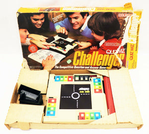 VINTAGE 1981 Coleco Quiz Challenge Board Game