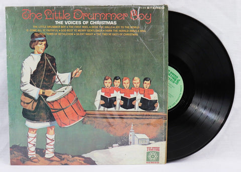 VINTAGE Little Drummer Boy Voices Of Christmas LP Vinyl Record Album YS219